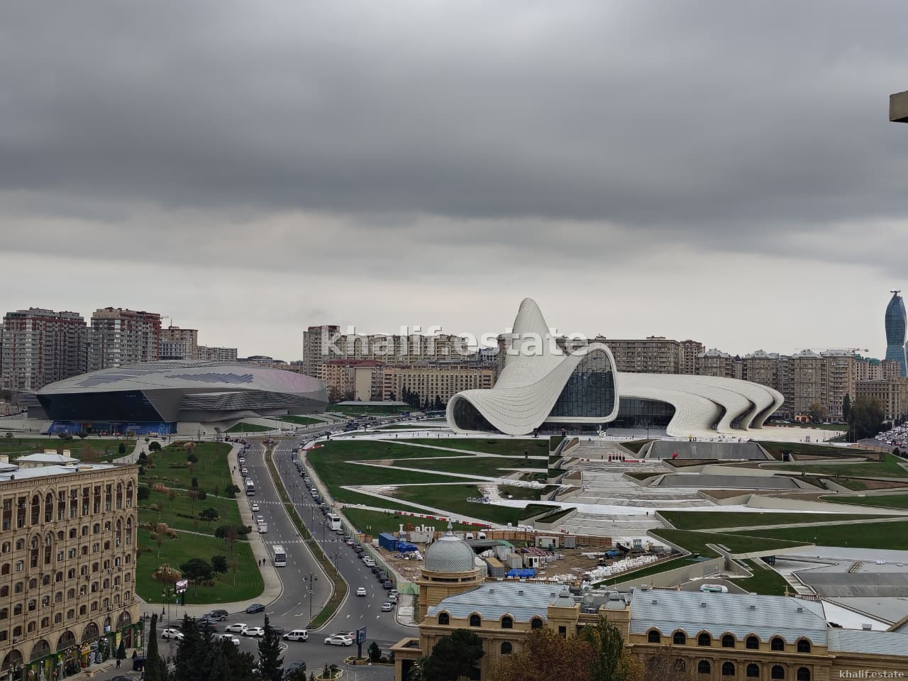 Nərimanov, Bakı — 3 otaqlı yeni tikili 70 m² (şəkil 1)